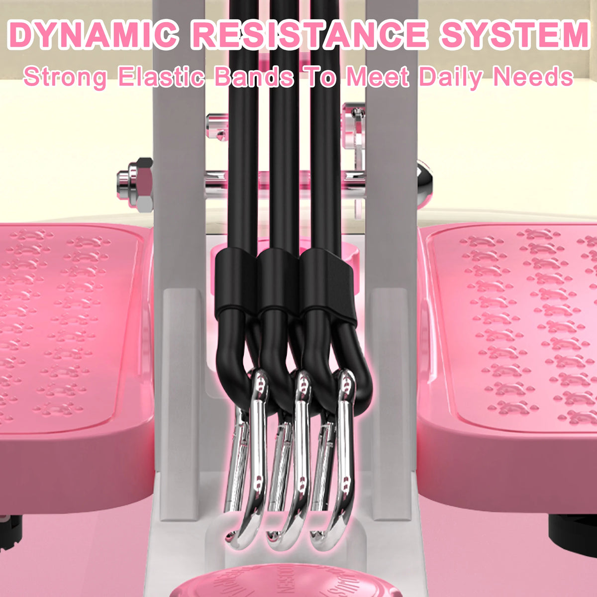 Deep Squat Machine with Resistance Bands, Glute & Core Trainer for Home Gym, Apartment & Office, Squat Assist Equipment