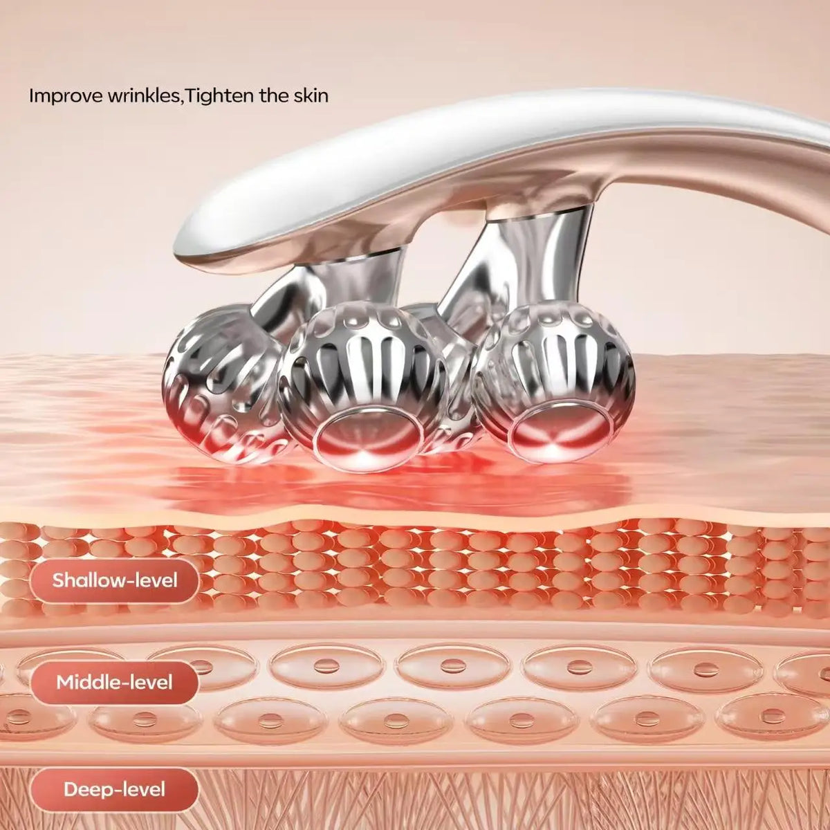 Doge Vollar Rechargeable Facial Massager For Lymphatic Drainage