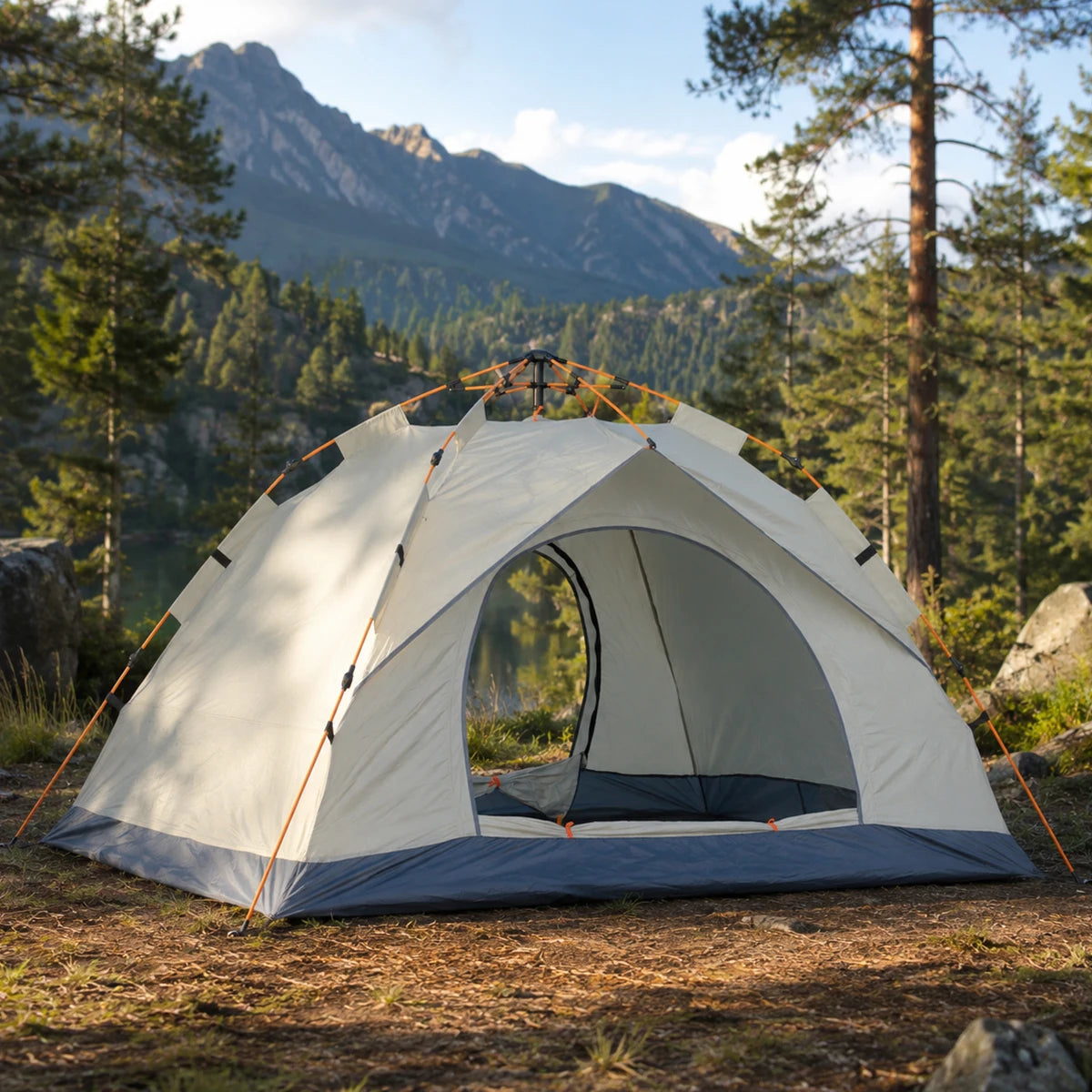 Tribenest Automatic Pop Up Camping Tent Quick Setup Windproof Shelter