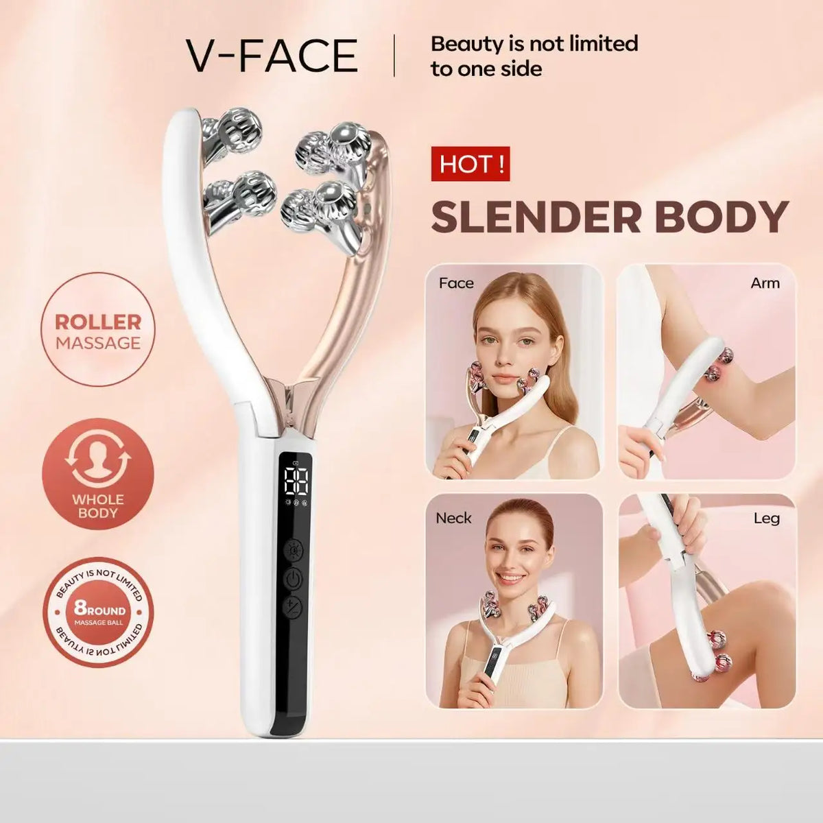 Doge Vollar Rechargeable Facial Massager For Lymphatic Drainage