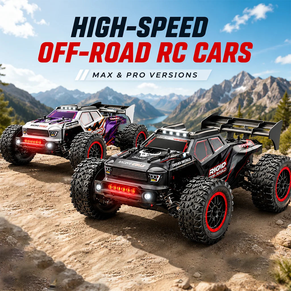 ZNLYRION RC Car Truck SG316MAX High Speed Brushless Full Metal Gear Differential 2.4Ghz 300M Remote Distance LED Headlight Big Foot RC Car For Adult Hobby