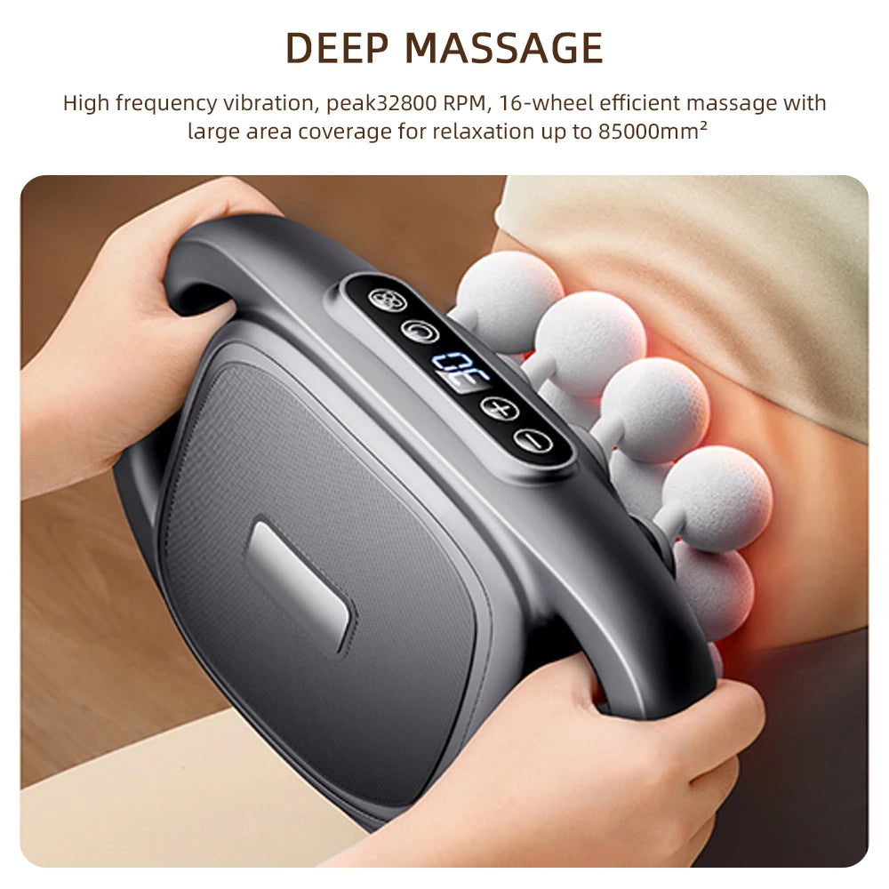 Foreverlily Rechargeable Fascia Massage Gun For Full Body Relaxation