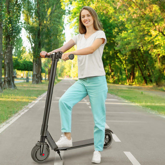 Electric Scooter Commuter E-Bike Foldable Commuter E-Scooter With Cruise Control Dual Braking System Shock Absorption