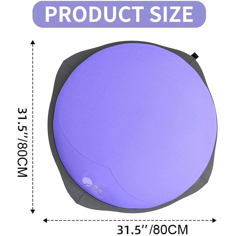 Non Slip Half Ball Balance Trainer for Home Gym Core