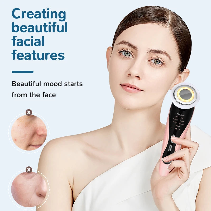 CMH Electric Facial Massager For Deep Cleansing And Firming Care