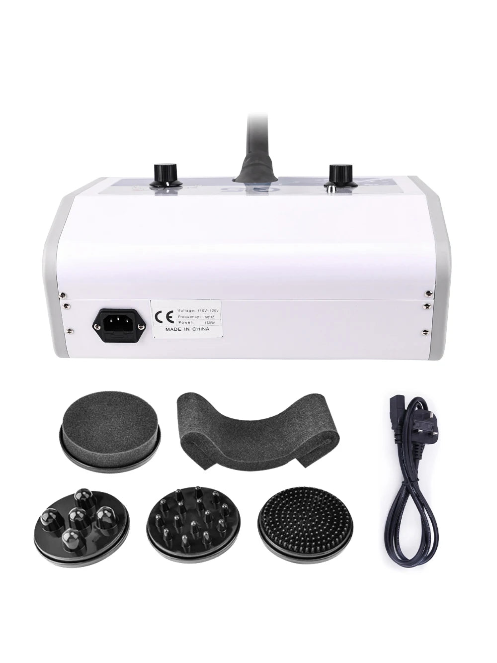 AOKO G5 Vibrating Massage Machine With 5 Massage Heads For Arms Waist Body Massage Anti Cellulite Body Slim Shape for SPA