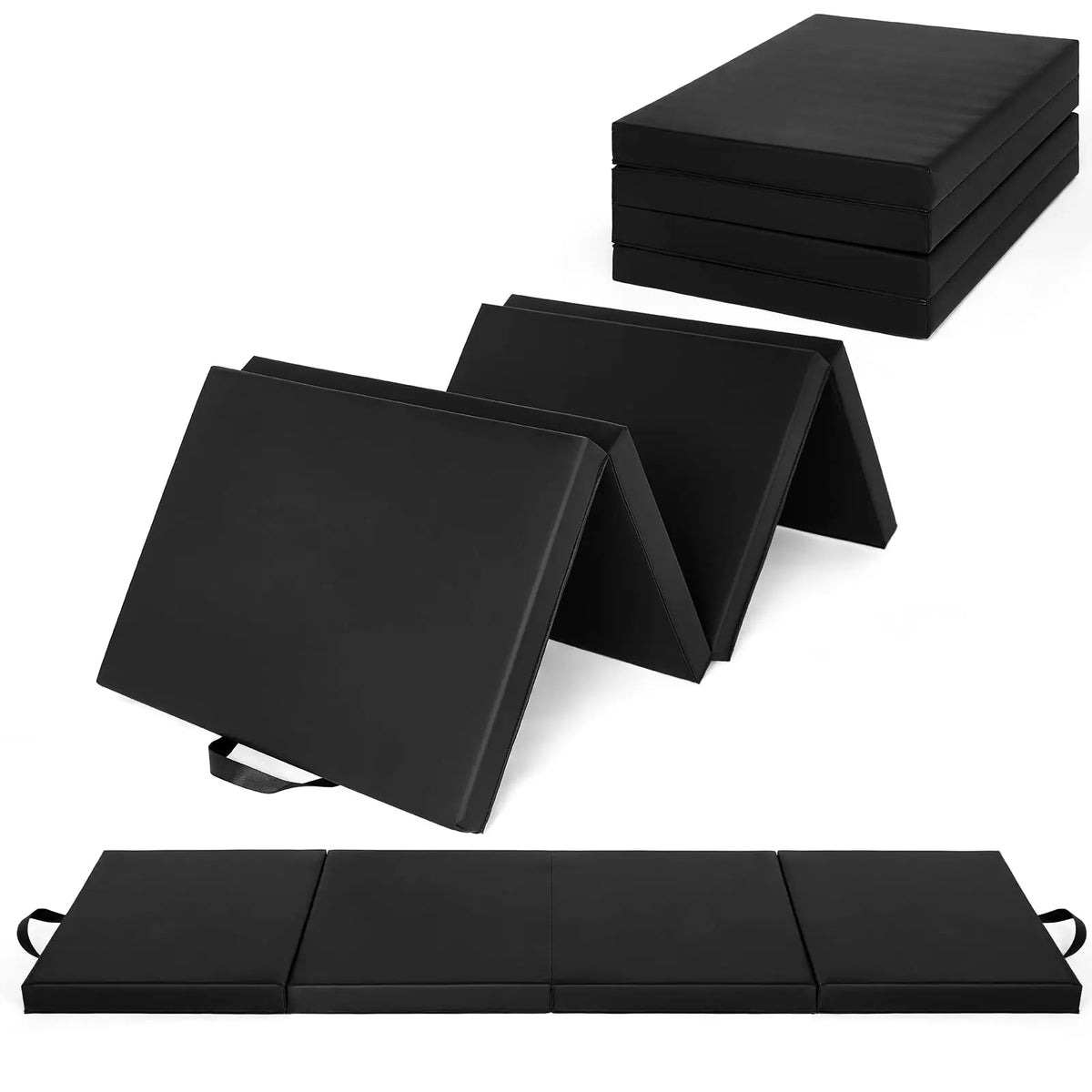 HiMISS Foldable Gymnastics Mat For Home Fitness Exercise And Yoga