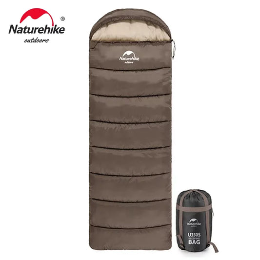 Naturehike Camping Sleeping Bag Ultralight Waterproof 4 Seasons Warm Envelope Type Sleeping Bag for Outdoor Hiking Backpacking
