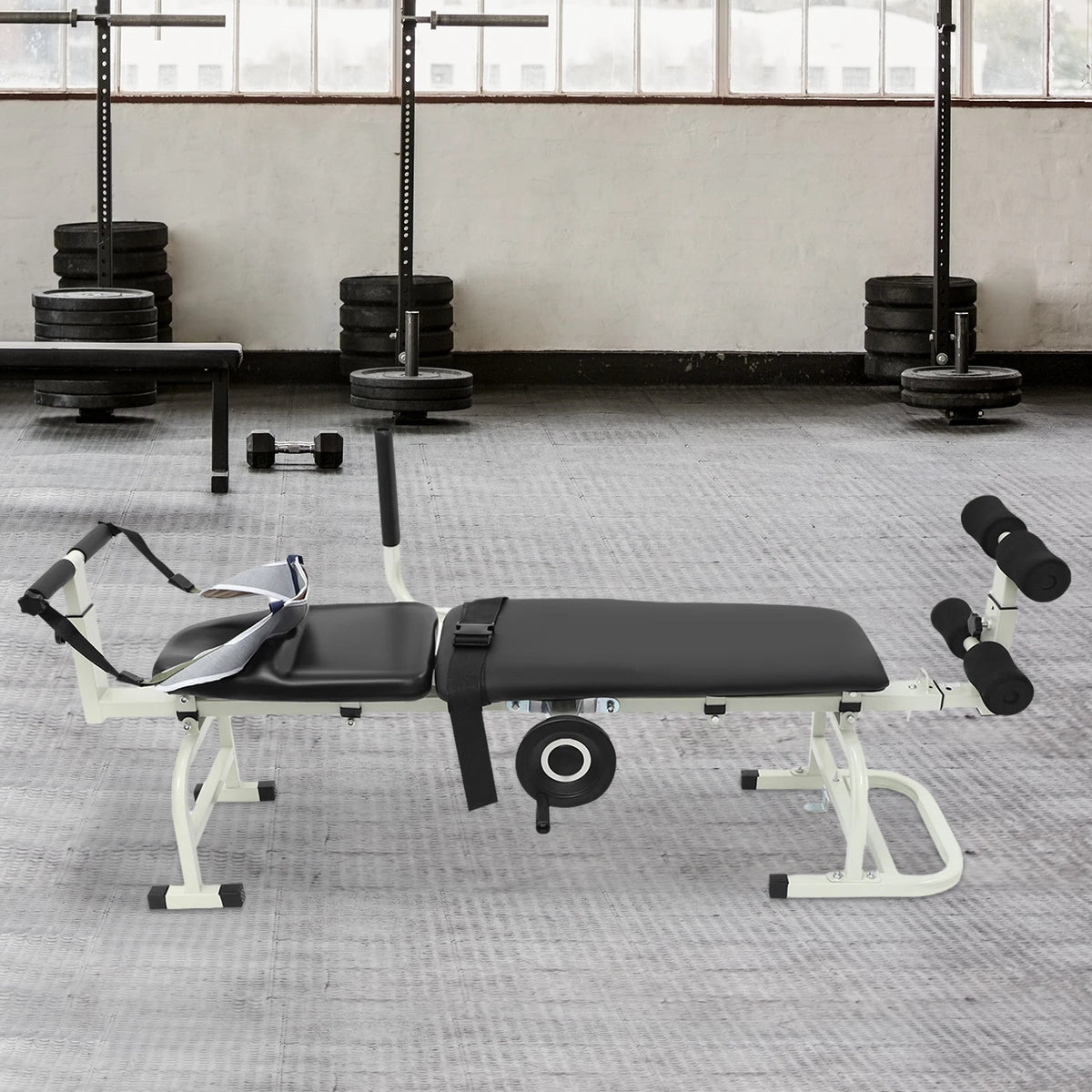 Multi Function Cervical And Lumbar Spine Traction Stretcher