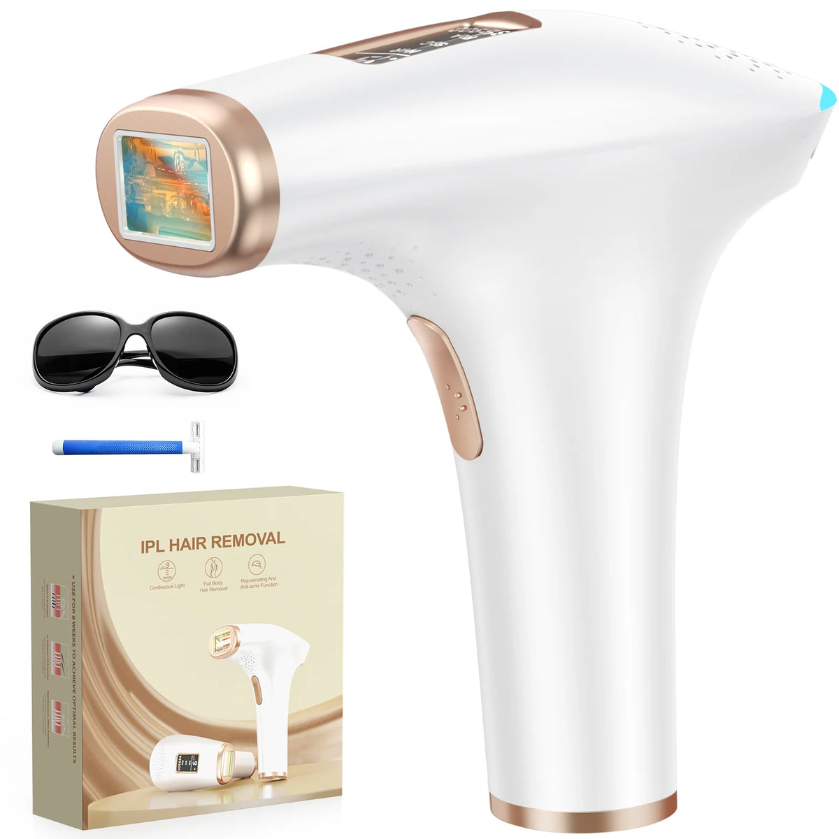 Lysmoski Ipl Hair Removal Epilator Device For Whole Body