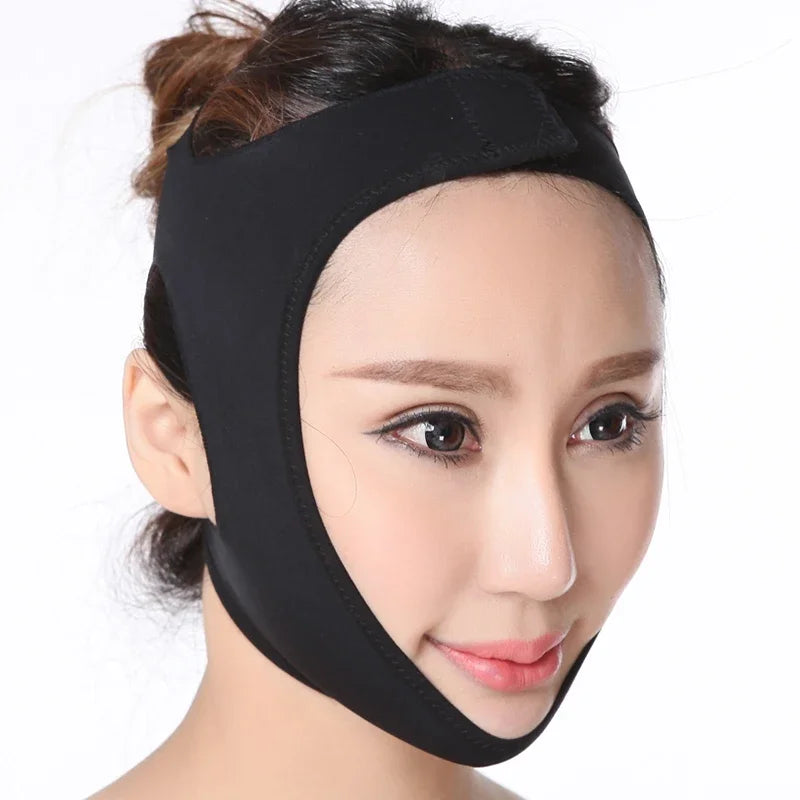 V Line Face Lifting Bandage Elastic Facial Contour Shaper for Jawline Double Chin Cheek Support Women Skin Care Beauty Tool