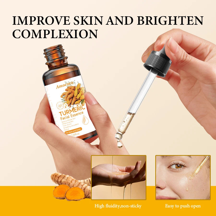 Amococo Turmeric Vitamin C Hyaluronic Acid Facial Essence
