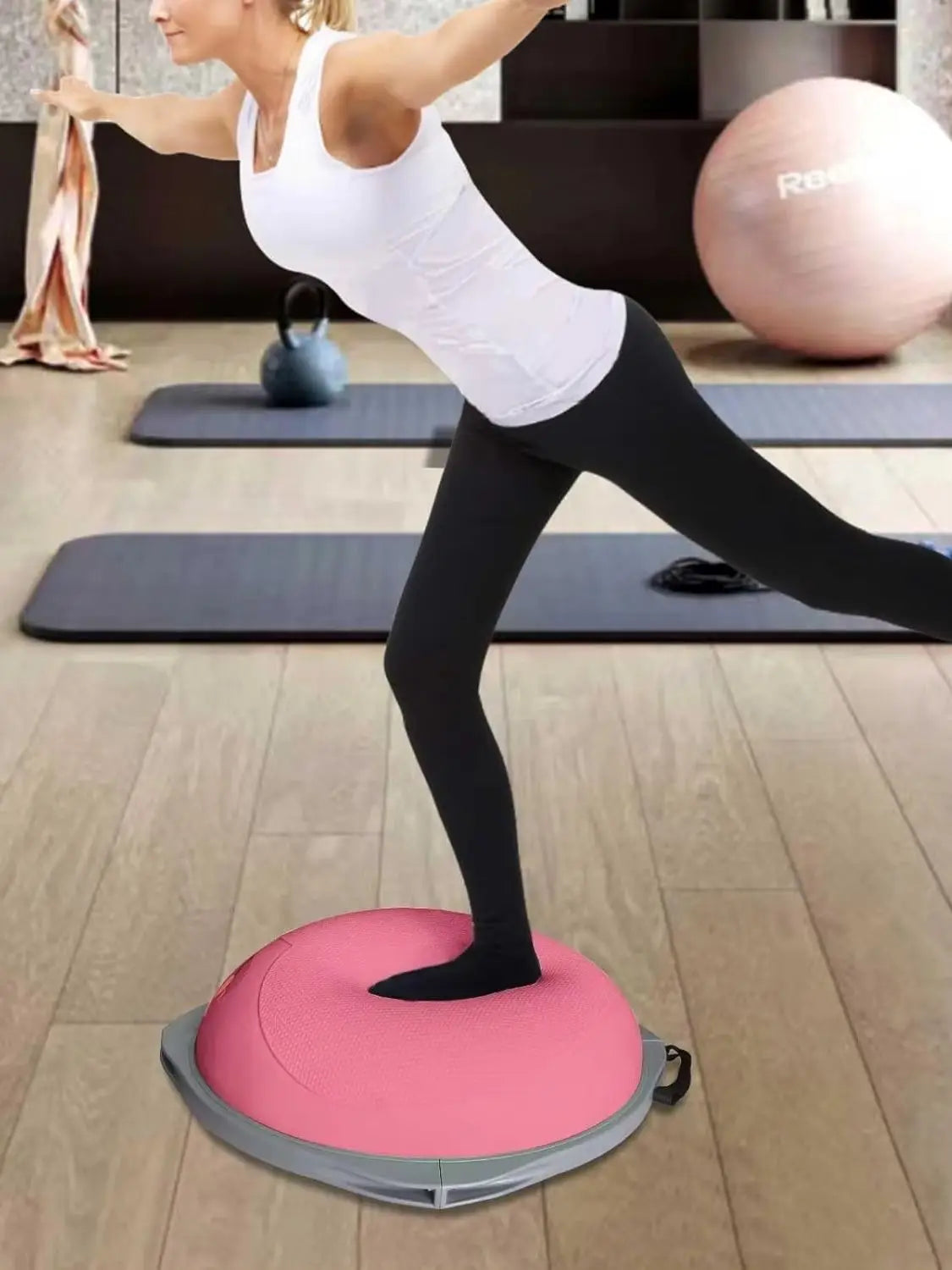 Non Slip Half Ball Balance Trainer for Home Gym Core