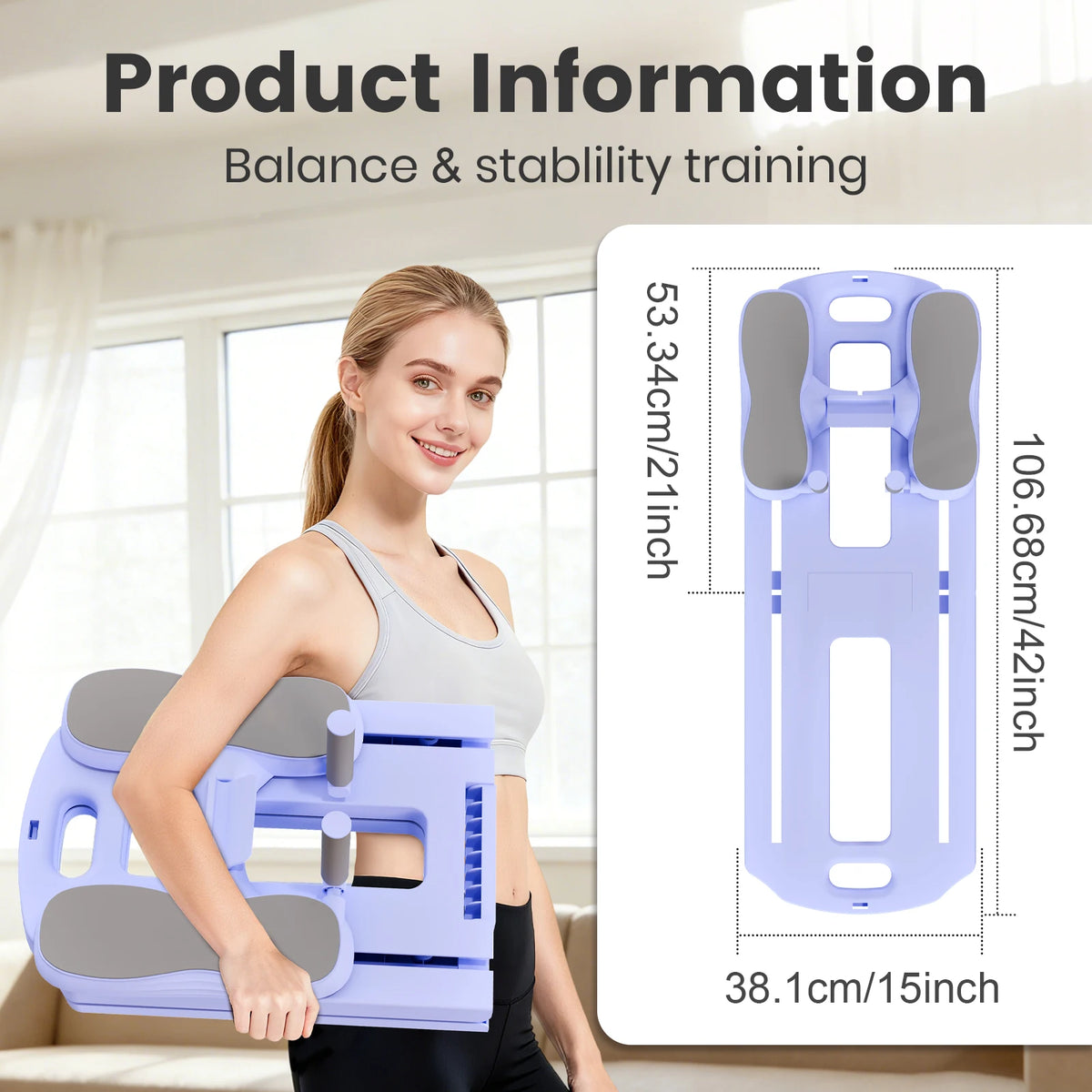5 In 1 Foldable Pilates Core Abdominal Strength Board