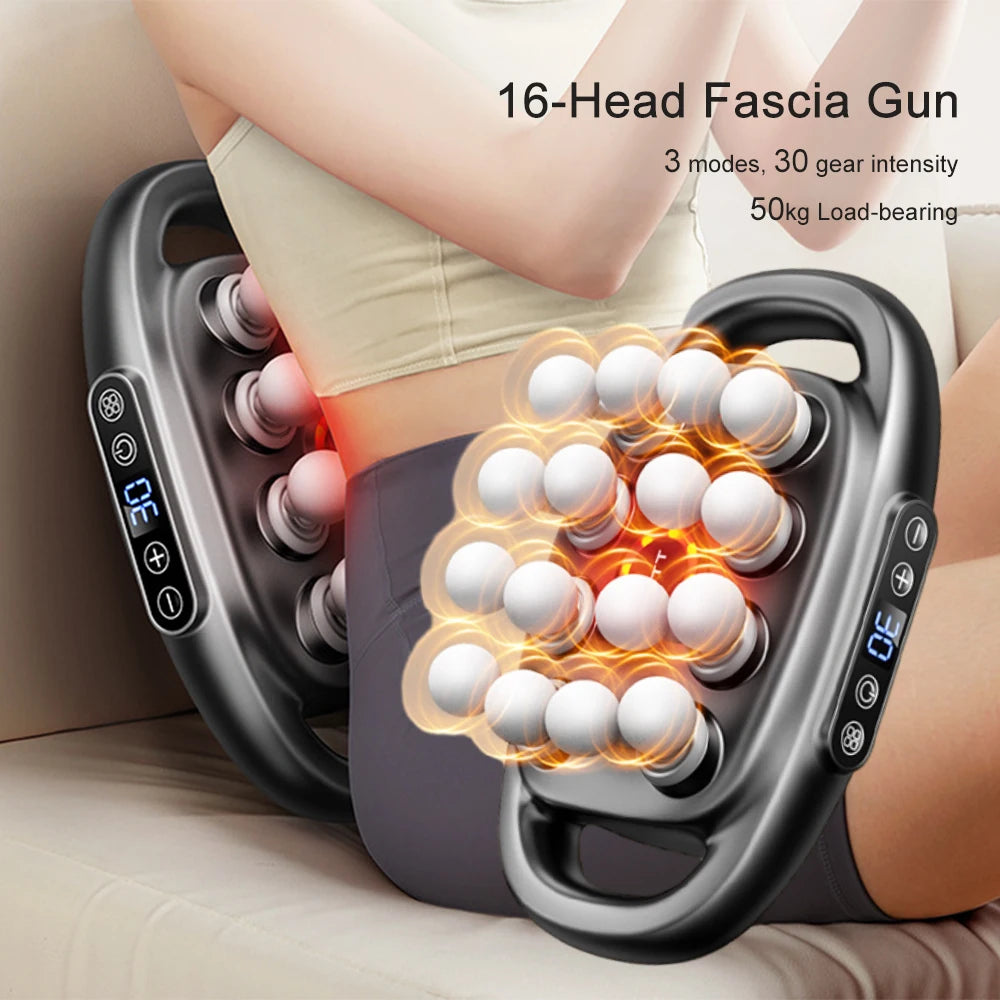 Foreverlily Rechargeable Fascia Massage Gun For Full Body Relaxation
