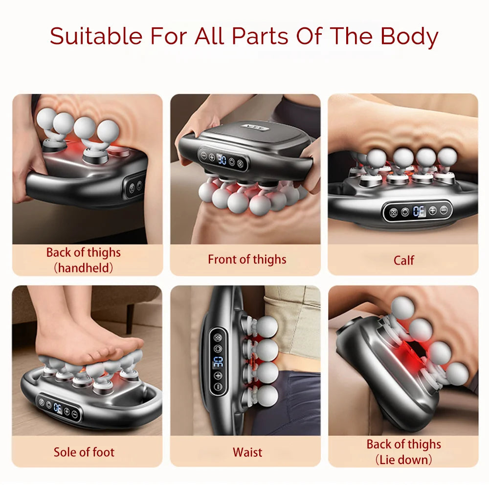 Foreverlily Rechargeable Fascia Massage Gun For Full Body Relaxation