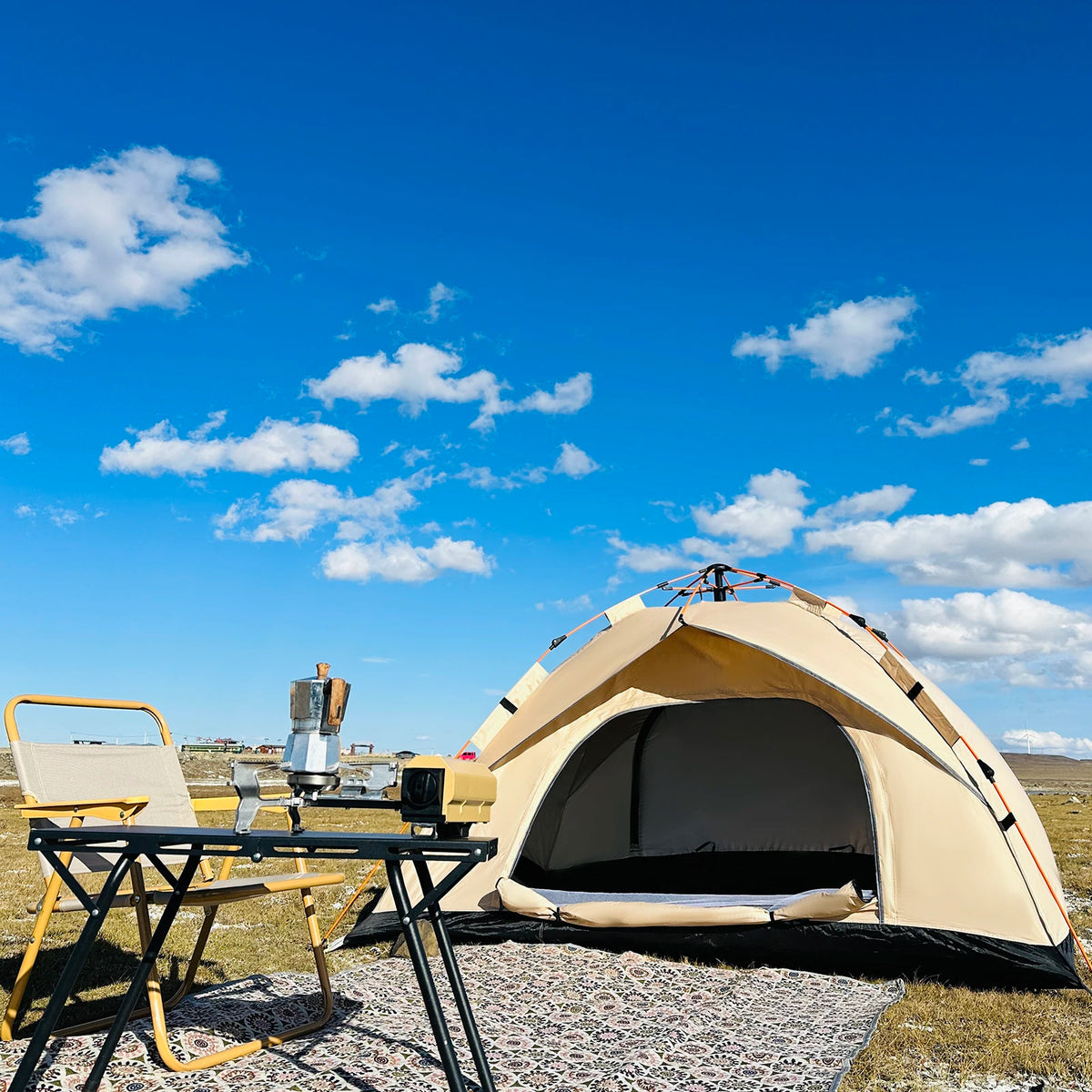 Pakicetus Automatic Pop Up Camping Tent Quick Setup Portable